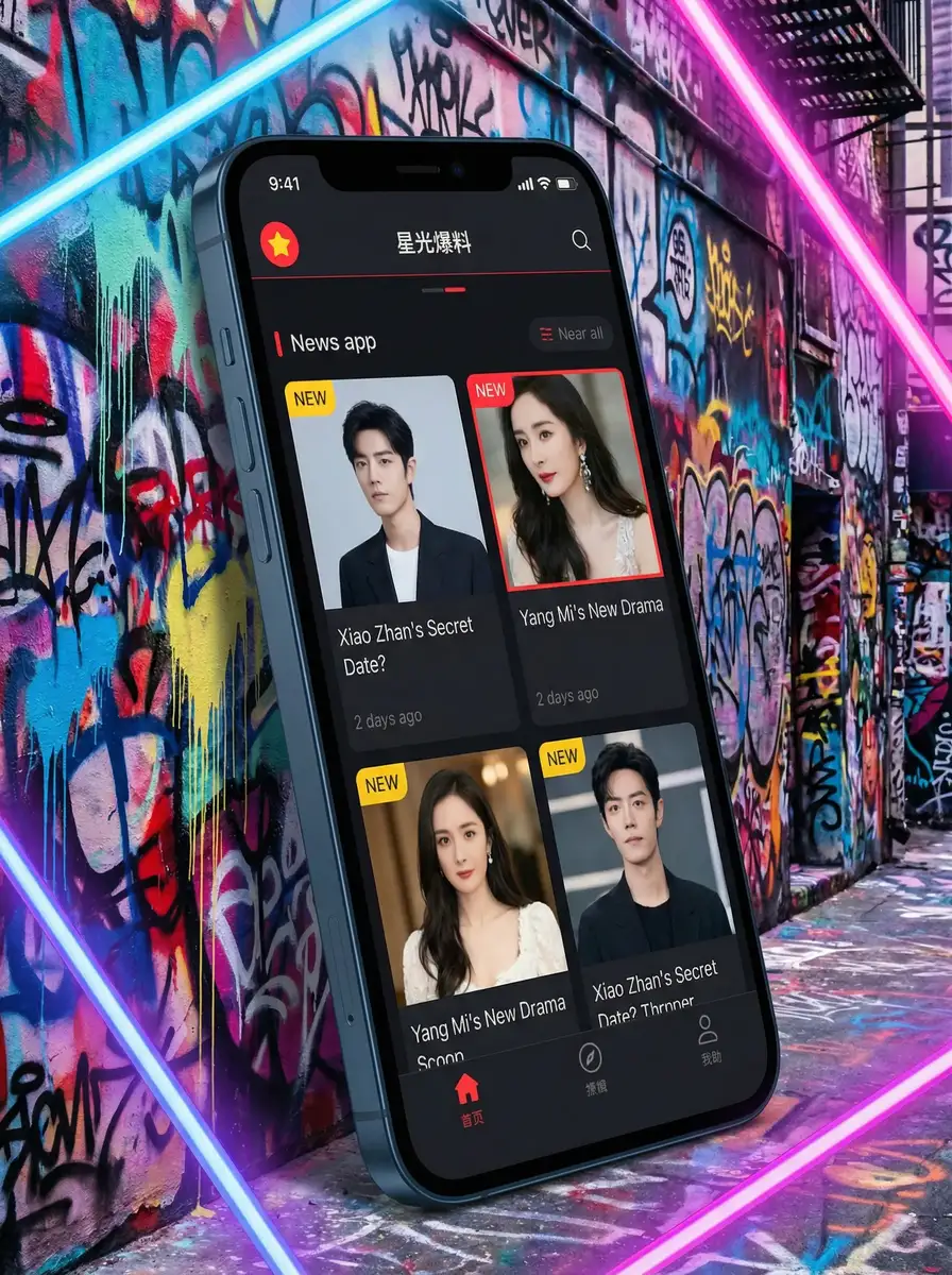时尚地狱 APP界面展示 - 掌上吃瓜神器